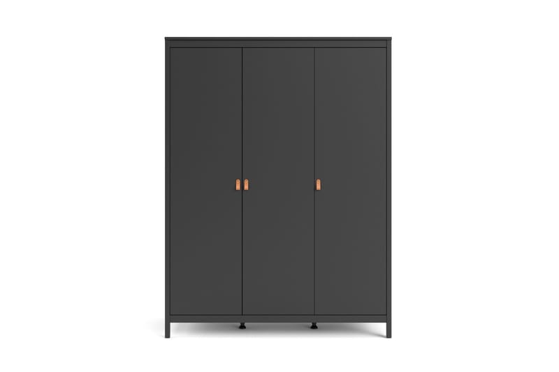 Vallvidera Garderobe 58x150 cm - Sort - Opbevaring - Tøjopbevaring - Garderobeskabe