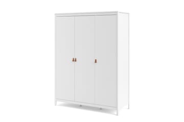 Vallvidera Garderobeskab 58x150 cm - Hvid - Opbevaring - Tøjopbevaring - Garderobeskabe