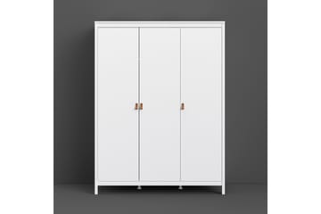 Vallvidera Garderobeskab 58x150 cm - Hvid - Opbevaring - Tøjopbevaring - Garderobeskabe