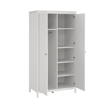 Vallvidera Garderobeskab med 2 døre 102x199 cm - Opbevaring - Tøjopbevaring - Garderobeskabe - Garderobeskab & klædeskab