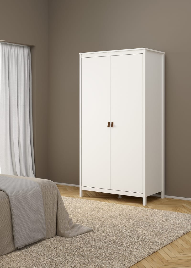 Vallvidera Garderobeskab med 2 døre 102x199 cm - Opbevaring - Tøjopbevaring - Garderobeskabe - Garderobeskab & klædeskab