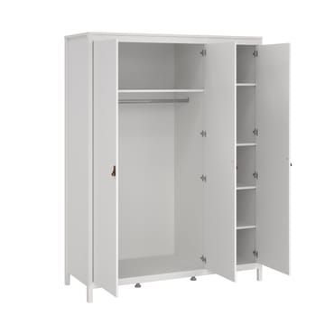 Vallvidera Garderobeskab med 3 døre 150x199 cm - Opbevaring - Tøjopbevaring - Garderobeskabe - Garderobeskab & klædeskab