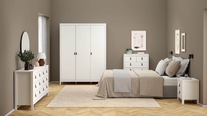 Vallvidera Garderobeskab med 3 døre 150x199 cm - Opbevaring - Tøjopbevaring - Garderobeskabe - Garderobeskab & klædeskab