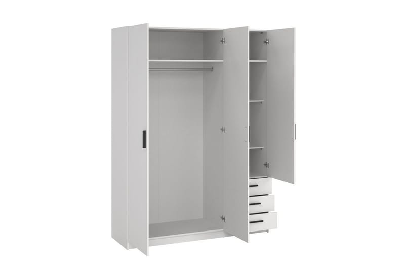 Vandana Garderobe - Hvid - Opbevaring - Tøjopbevaring - Garderobeskabe