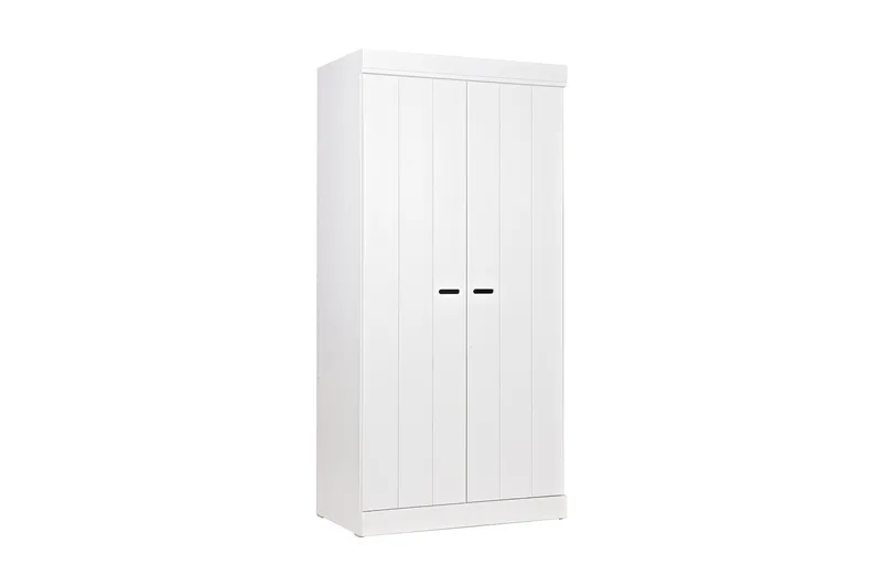 Varius Garderobe 94 cm 2 Låger, Hvid Fyrretræ