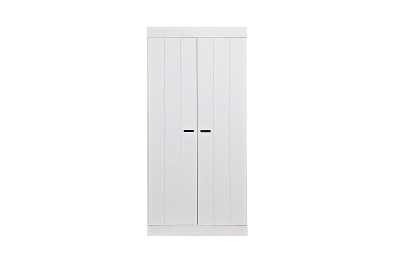 Varius Garderobe 94 cm 2 Låger - Hvid Fyrretræ - Opbevaring - Tøjopbevaring - Garderobeskabe