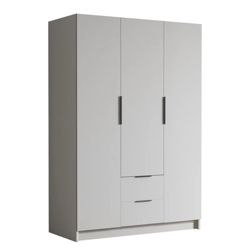 Varros Garderobeskab 150x216 cm - Hvid - Opbevaring - Tøjopbevaring - Garderobeskabe