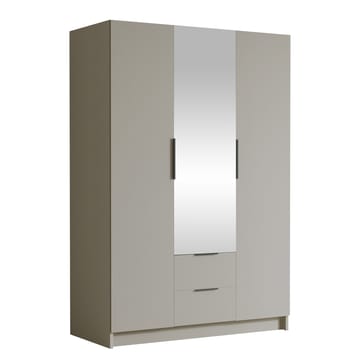 Varros Garderobeskabeskab med spejl 150x216 cm