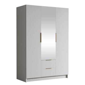 Varros Garderobeskabeskab med spejl 150x216 cm