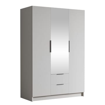 Varros Garderobeskabeskab med spejl 150x216 cm