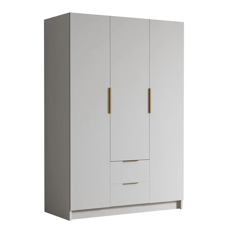 Varros Klædeskab 150x216 cm i Træ, Hvid