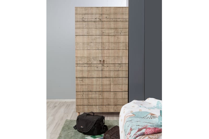 Vellavie Garderobe Panel - Brun - Opbevaring - Tøjopbevaring - Garderobeskabe