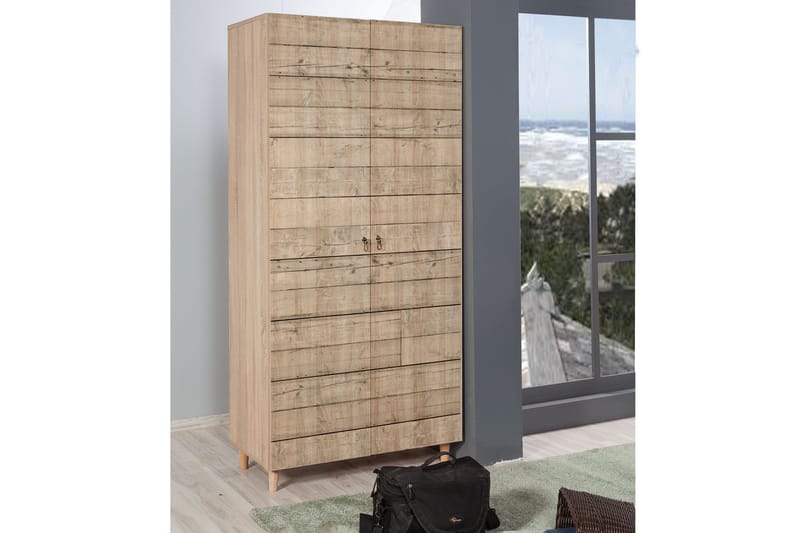 Vellavie Garderobe Panel - Brun - Opbevaring - Tøjopbevaring - Garderobeskabe