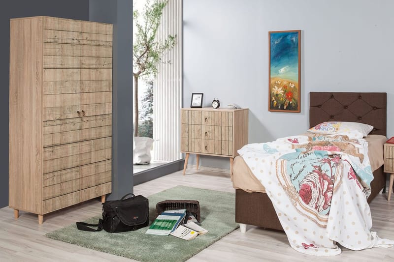 Vellavie Garderobe Panel - Brun - Opbevaring - Tøjopbevaring - Garderobeskabe