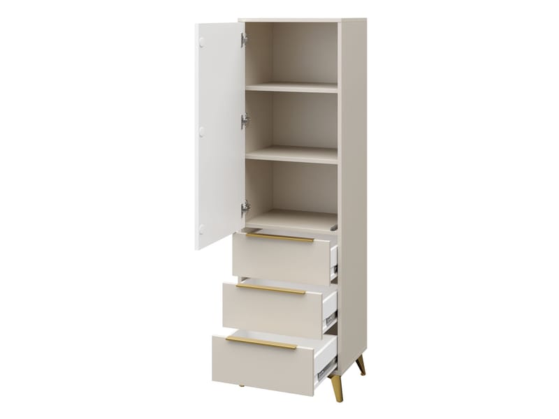 Vemdalen Garderobeskab 54x180 cm - brun - Opbevaring - Tøjopbevaring - Garderobeskabe - Garderobeskab & klædeskab