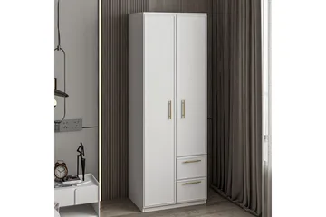 Vespera Garderobe 60x171,8 cm - Hvid - Opbevaring - Tøjopbevaring - Garderobeskabe