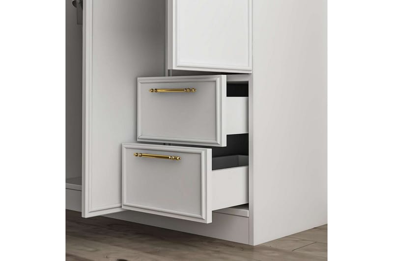Vespera Garderobe 90x171,8 cm - Hvid - Opbevaring - Tøjopbevaring - Garderobeskabe