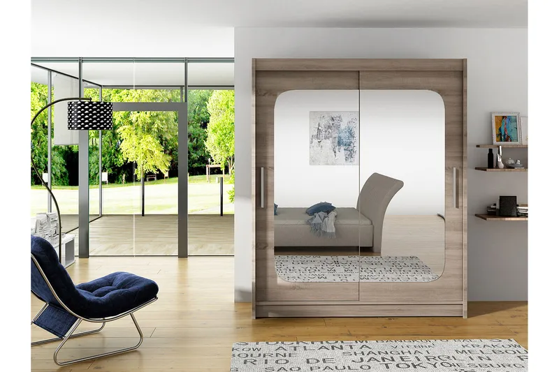 West garderobe 150x58x200 cm - Opbevaring - Tøjopbevaring - Garderobeskabe