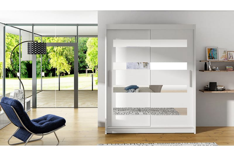 West garderobe 150x58x200 cm - Opbevaring - Tøjopbevaring - Garderobeskabe
