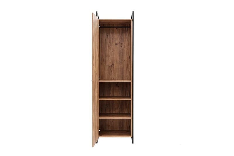 Witonia Garderobe 64x52 cm - Natur - Opbevaring - Tøjopbevaring - Garderobeskabe