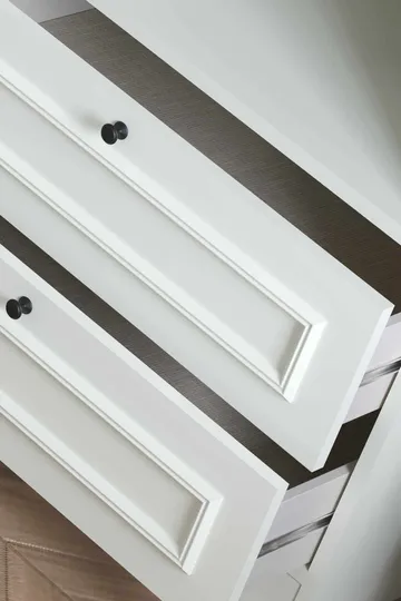Wonthaggi garderobe 140x182 cm - Hvid - Opbevaring - Tøjopbevaring - Garderobeskabe - Garderobeskab & klædeskab