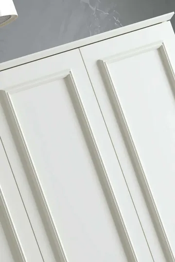 Wonthaggi garderobe 140x210 cm - Hvid - Opbevaring - Tøjopbevaring - Garderobeskabe - Garderobeskab & klædeskab