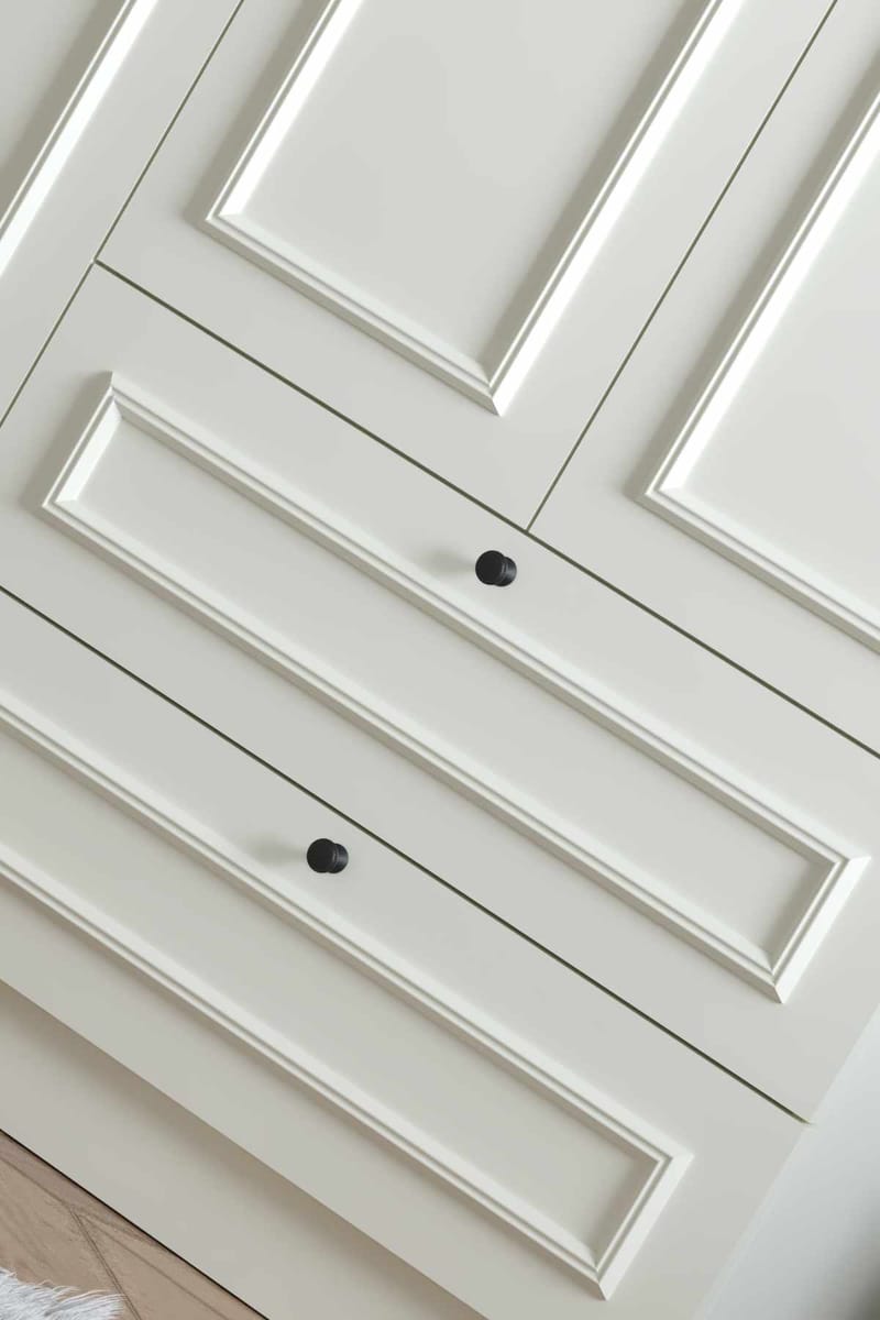 Wonthaggi garderobe 209x210 cm - Hvid - Opbevaring - Tøjopbevaring - Garderobeskabe - Garderobeskab & klædeskab