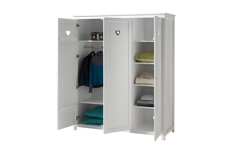 Yolonda Garderobe 3 Døre - Opbevaring - Tøjopbevaring - Garderobeskabe