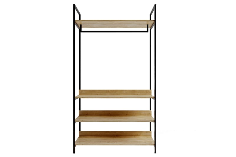 Amerbach Garderobe 100x40 cm - Natur - Opbevaring - Tøjopbevaring - Knagerækker