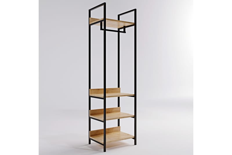 Amerbach Garderobe 50x40 cm - Natur - Opbevaring - Tøjopbevaring - Knagerækker