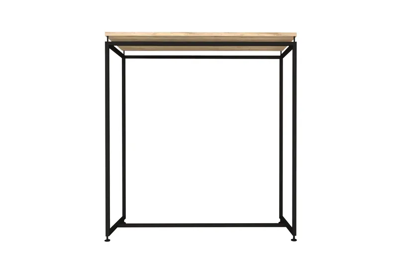 Andifli Garderobe 150x170 cm - Sort - Opbevaring - Tøjopbevaring - Knagerækker - Tøjstativ