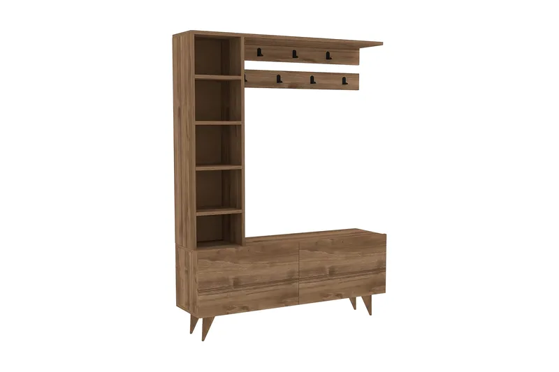 Andifli Tøjstativ 120x161,8 cm, Brun