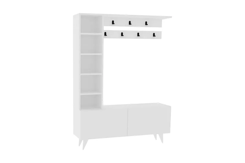 Andifli Tøjstativ 120x161,8 cm, Hvid