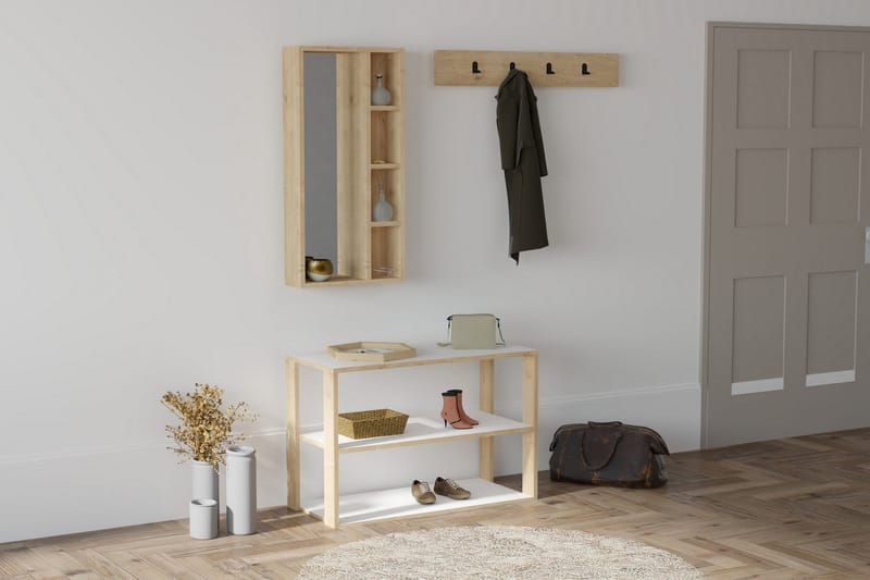 Andifli Tøjstativ 90x60 cm - Blå - Opbevaring - Tøjopbevaring - Knagerækker