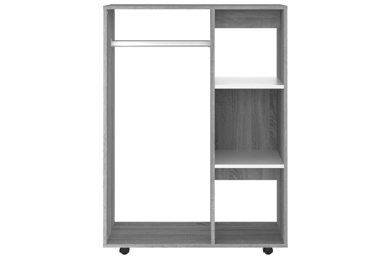 beBasic klædeskab 80x40x110 cm konstrueret træ grå sonoma-eg - GrÃ¥ - Opbevaring - Tøjopbevaring - Knagerækker