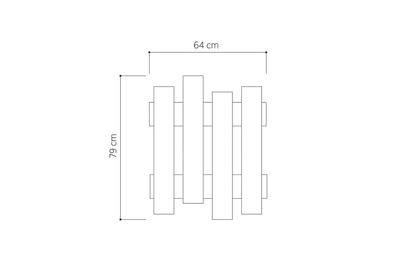 Decorta Tøjhænger - Eg - Opbevaring - Tøjopbevaring - Knagerækker