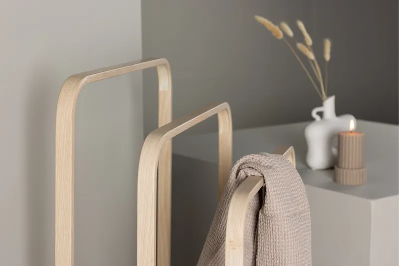 Drammen Knagerække - Hvid - Opbevaring - Tøjopbevaring - Knagerækker