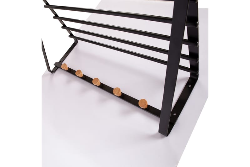 Forest Vægstativ / hylde - Sort - Opbevaring - Tøjopbevaring - Knagerækker