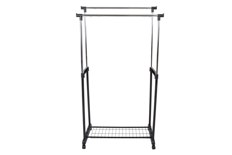 Fry Bøjlestang 83x43x935/168 cm Krom - Opbevaring - Tøjopbevaring - Knagerækker - Tøjstativ