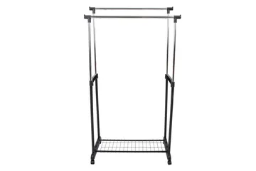 Fry Bøjlestang 83x43x935/168 cm Krom - Opbevaring - Tøjopbevaring - Knagerækker - Tøjstativ