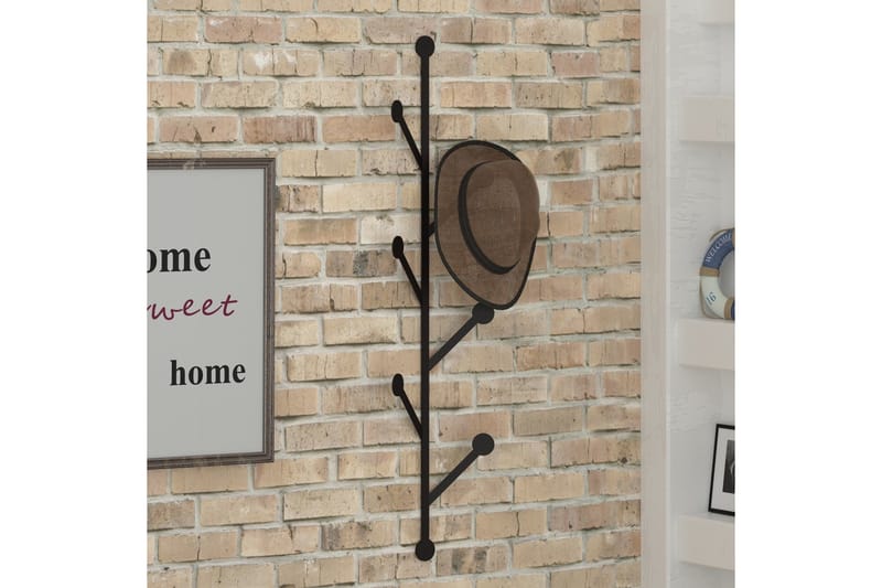 Homitis Garderobeskab - Sort - Opbevaring - Tøjopbevaring - Knagerækker