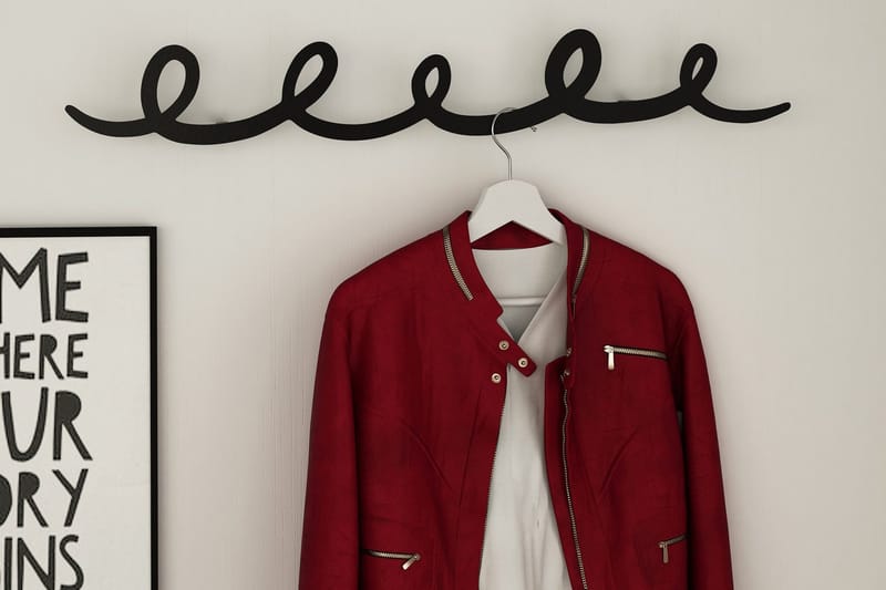 Homitis tøjhænger - Sort - Opbevaring - Tøjopbevaring - Knagerækker