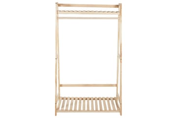 Klädhängare Beliani Baker Light colored wood - Opbevaring - Tøjopbevaring - Knagerækker - Tøjstativ