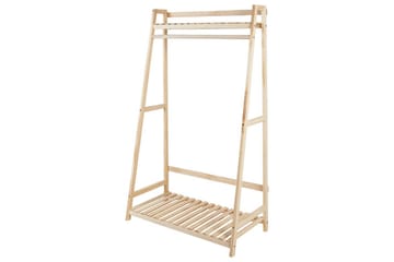 Klädhängare Beliani Baker Light colored wood - Opbevaring - Tøjopbevaring - Knagerækker - Tøjstativ