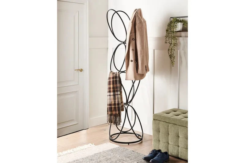 Klädhängare Beliani Walters Guld Black - Opbevaring - Tøjopbevaring - Knagerækker - Tøjstativ