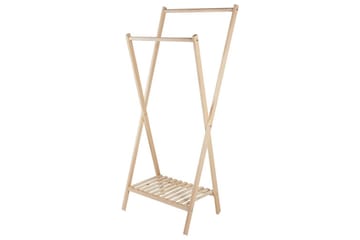 Klädhängare Denver Light colored wood - Opbevaring - Tøjopbevaring - Knagerækker - Tøjstativ