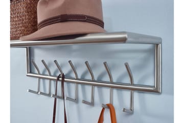 Seddik Knagerække 75 cm - Sølv - Opbevaring - Tøjopbevaring - Knagerækker - Knager
