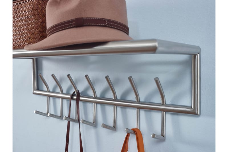 Seddik Knagerække 75 cm - Sølv - Opbevaring - Tøjopbevaring - Knagerækker - Knager