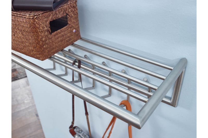 Seddik Knagerække 75 cm - Sølv - Opbevaring - Tøjopbevaring - Knagerækker - Knager