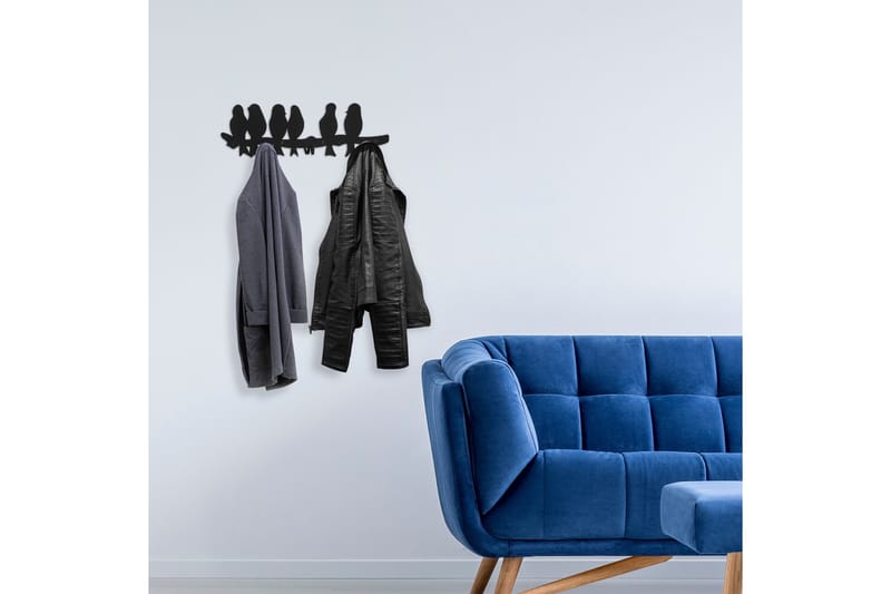 Manivka Tøjkroge - Sort - Opbevaring - Tøjopbevaring - Knagerækker